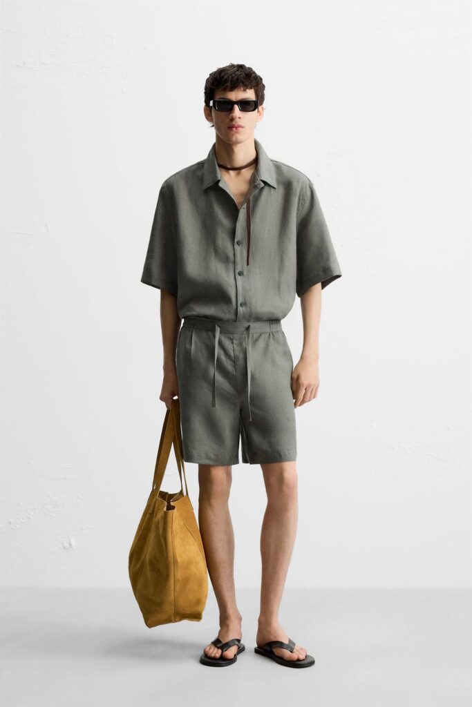 Conjunto de Linho da Zara