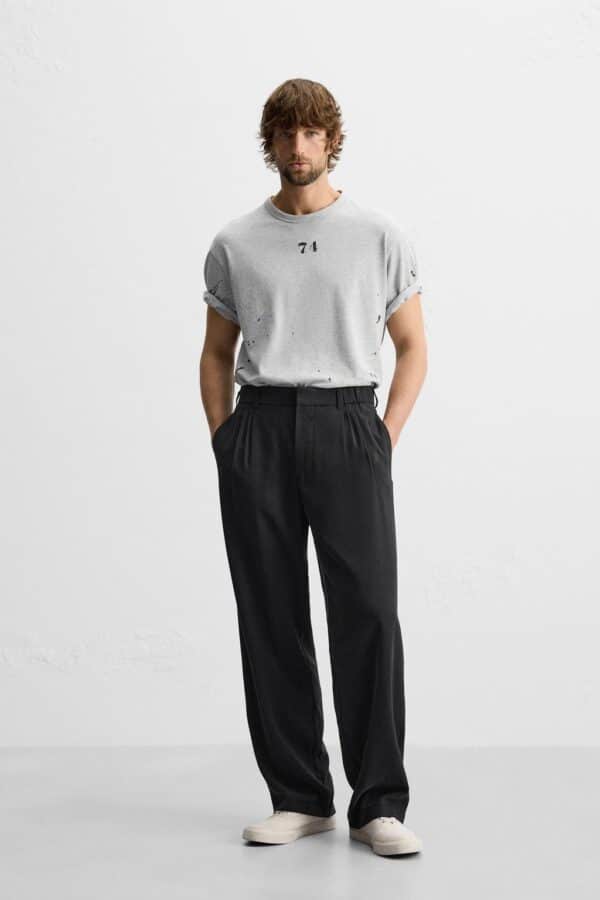 Zara SS25 Conjunto Casual com um Toque Urbano
