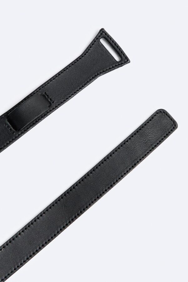 Zara CINTO AMPLO DE PELE LIMITED EDITION