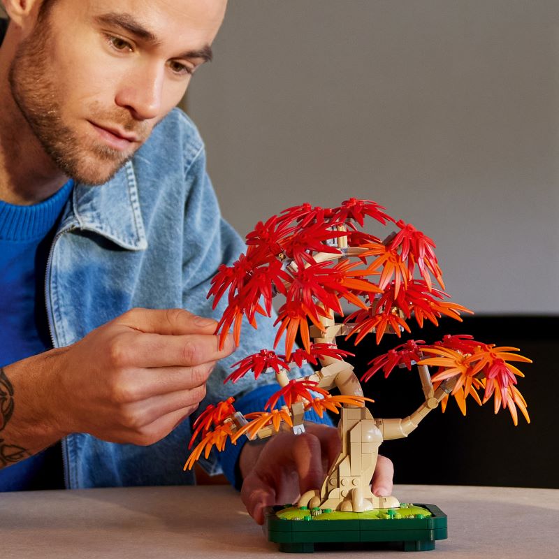 LEGO Bonsai de Bordo Vermelho Japonês (10348)