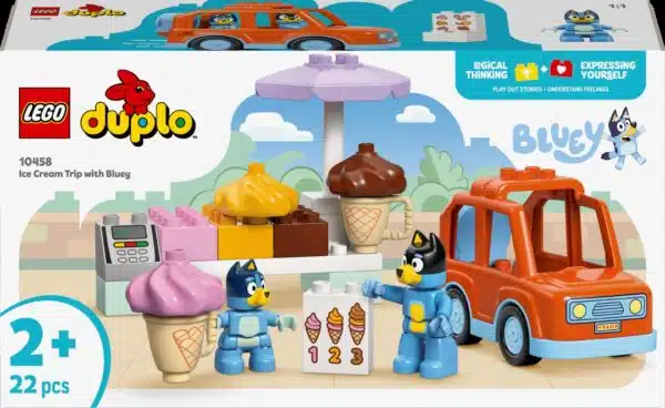 LEGO DUPLO Passeio Para Gelados com a Bluey