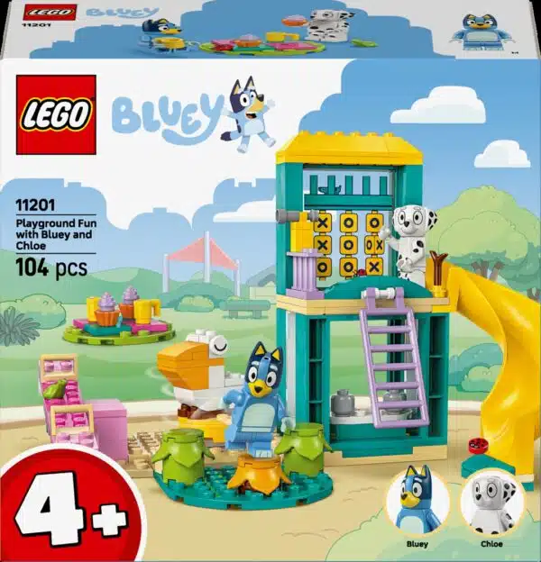 LEGO 4+ Diversão no Parque com Bluey e Chloe