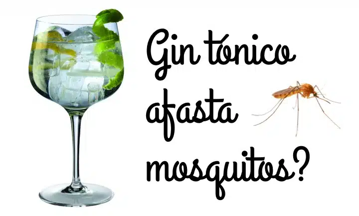 gin afasta os mosquitos