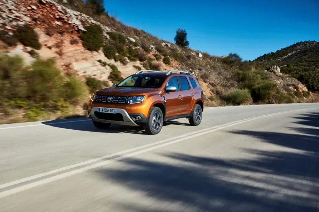 New Dacia DUSTER tests drive in Greece