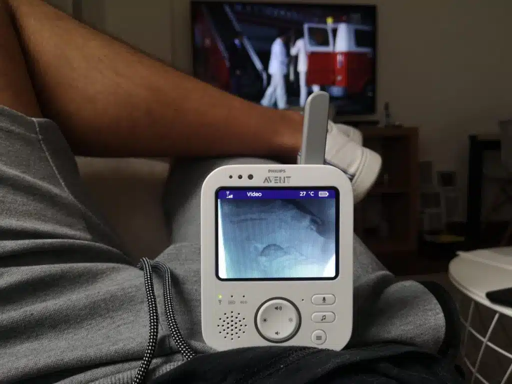 intercomunicador de vídeo para bebé da Philips Avent