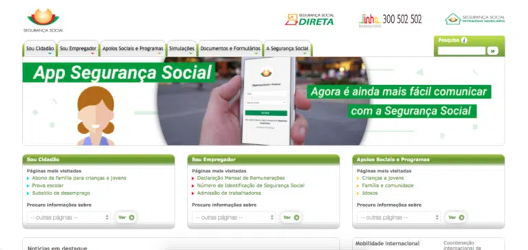 portal segurança social