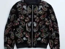 Zara BOMBER PAISLEY BORDADO