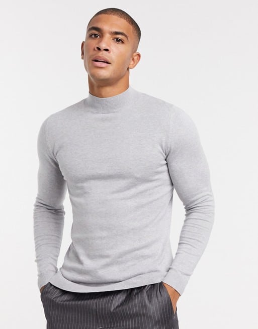 camisola gola alta asos