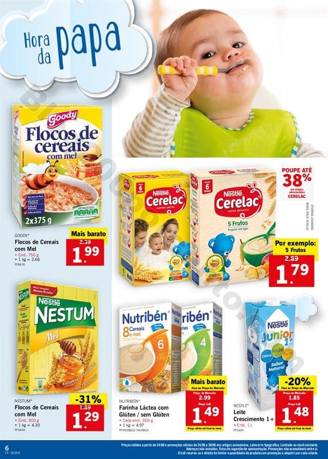 folheto feira do bebé Lidl