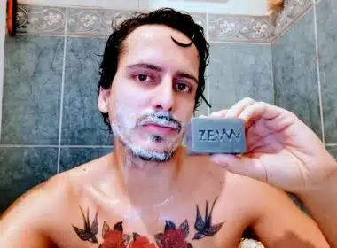 sabonete sólido para barbear da Zew For Men