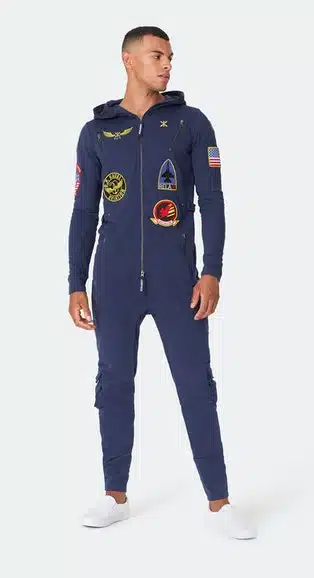 AVIATOR ONESIE MIDNIGHT BLUE