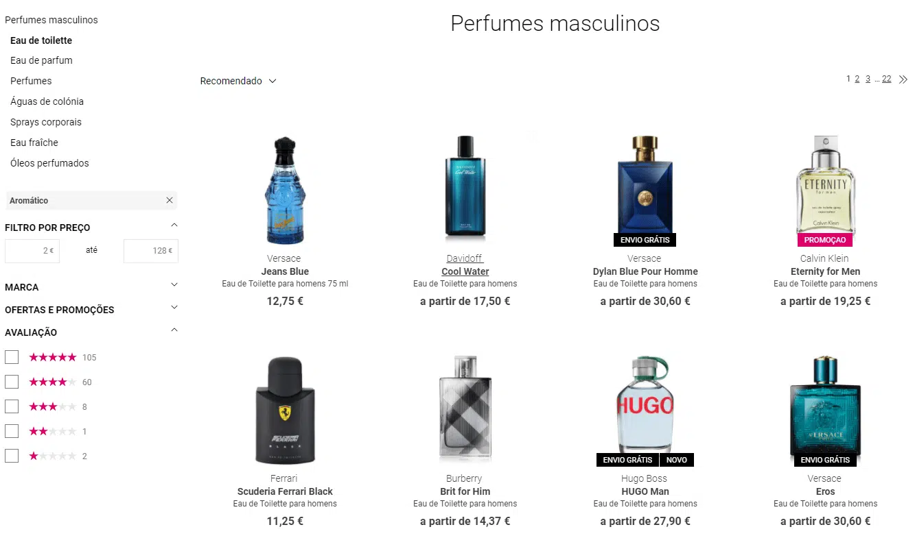 perfumes aromaticos notino