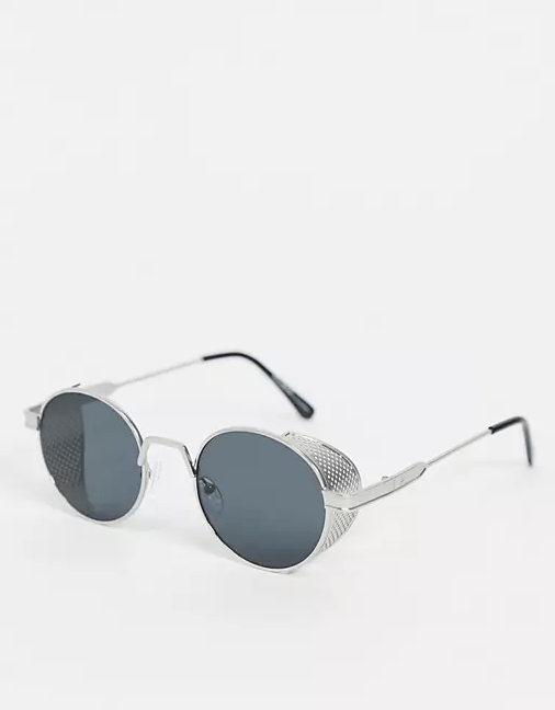 Pull&Bear sunglasses in silver