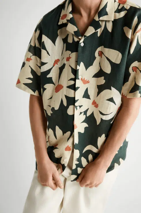 CAMISA COM ESTAMPADO FLORAL