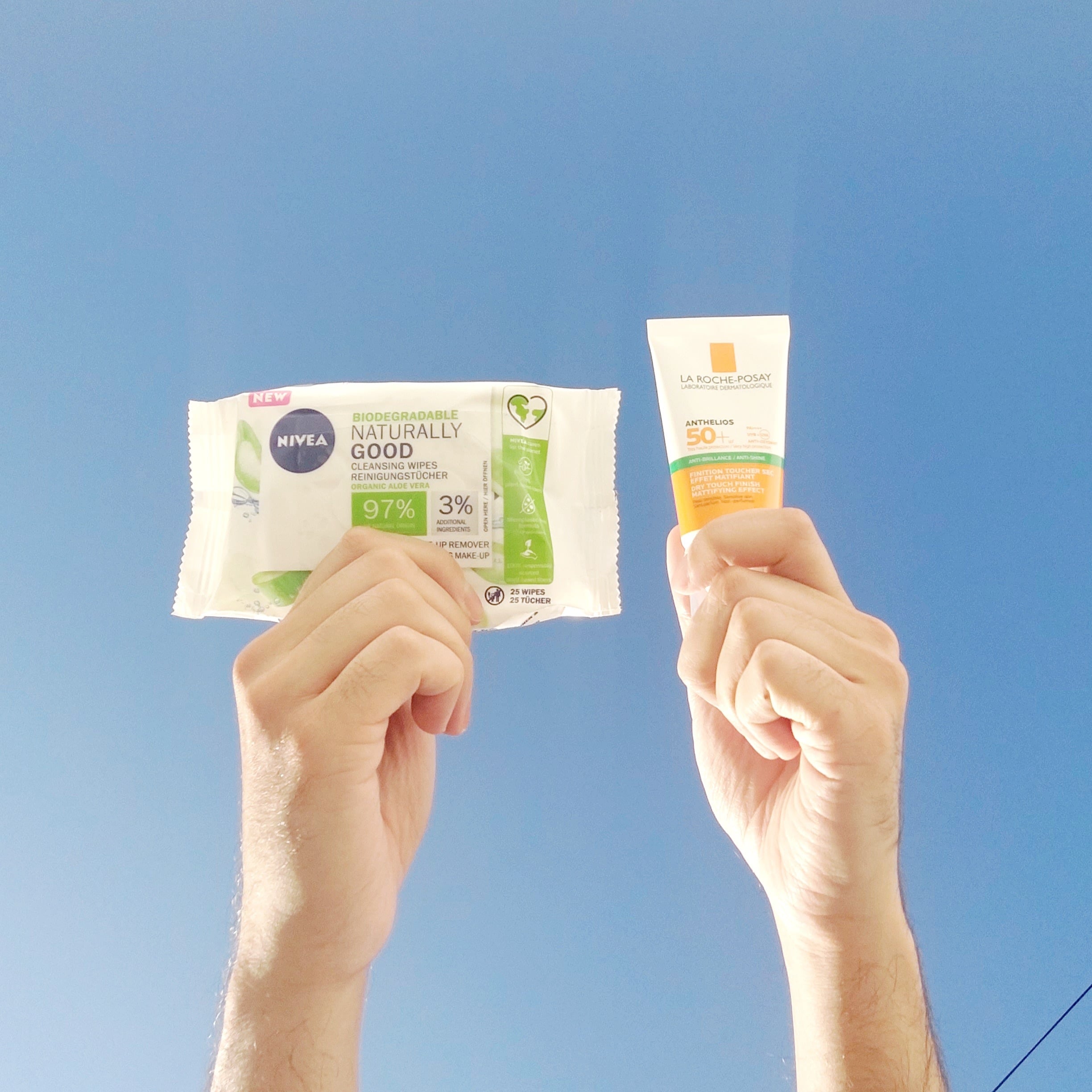 Toalhetes Nivea La Roche Posay Anthelios 50+