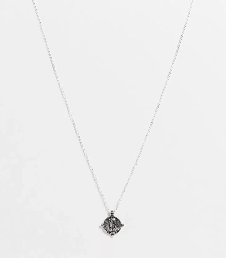 Status Syndicate sterling silver pendant necklace