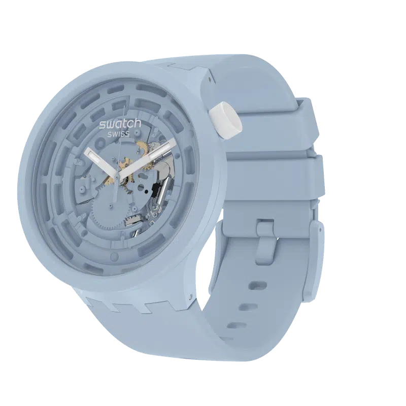 swatch bioceramic c-blue