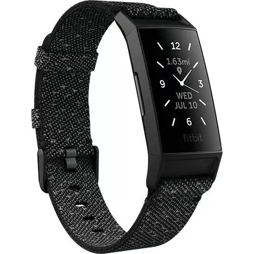 Pulseira de Atividade Fitbit Charge 4 - Granite Reflective Woven