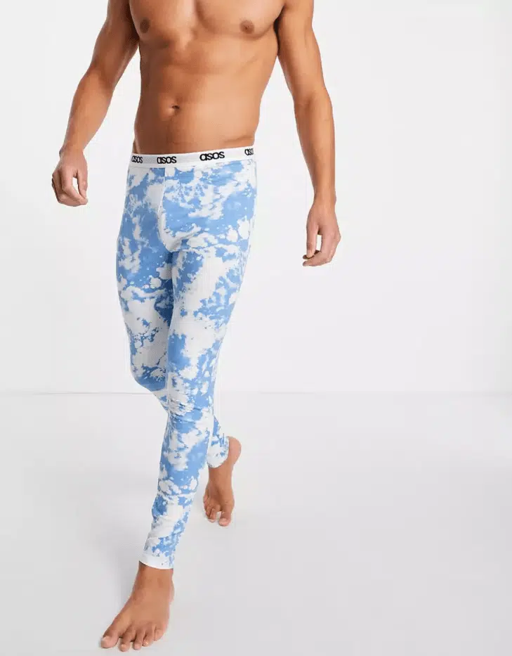 ASOS DESIGN lounge meggings in all over print