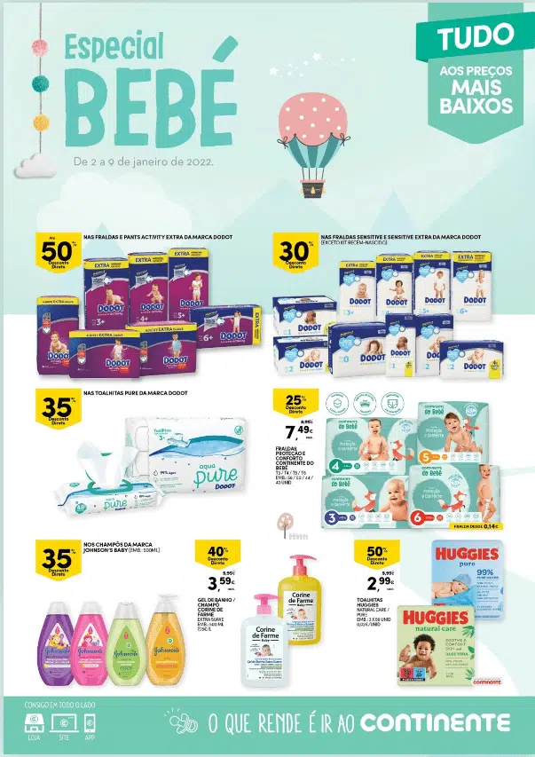 Feira do bebe continente 2022