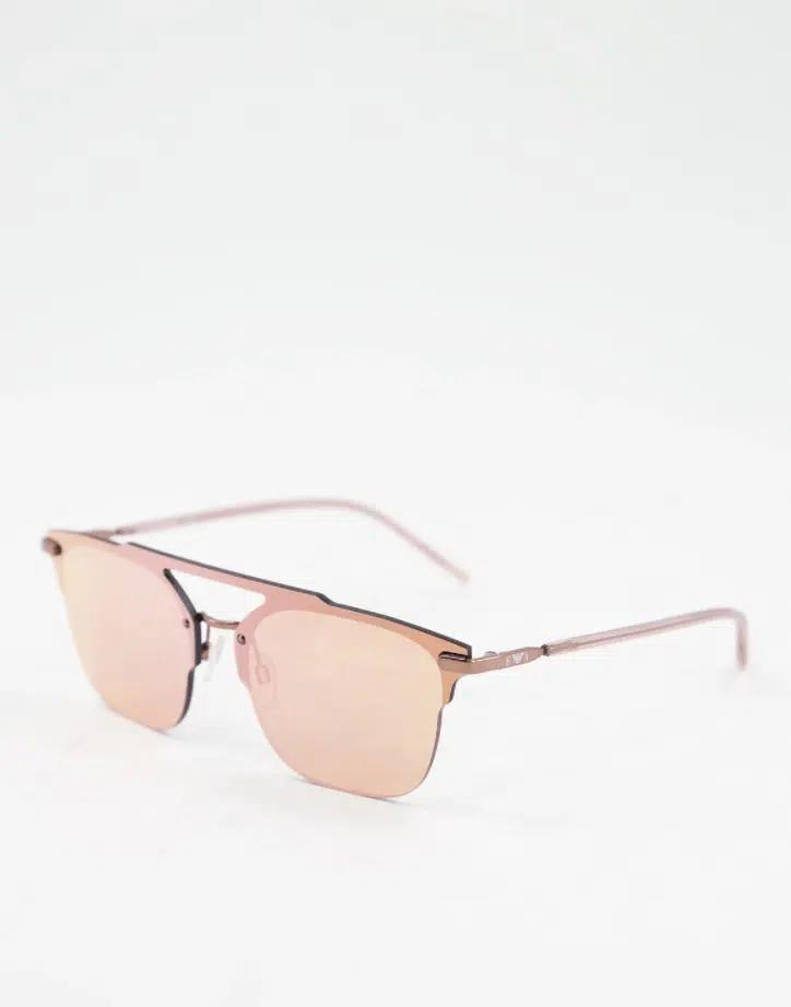 Emporio Armani straight brow sunglasses