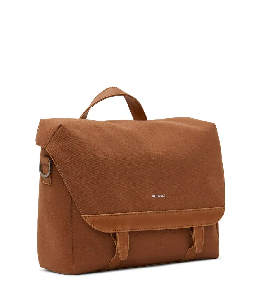 Martel Vegan Messenger Bag - Canvas