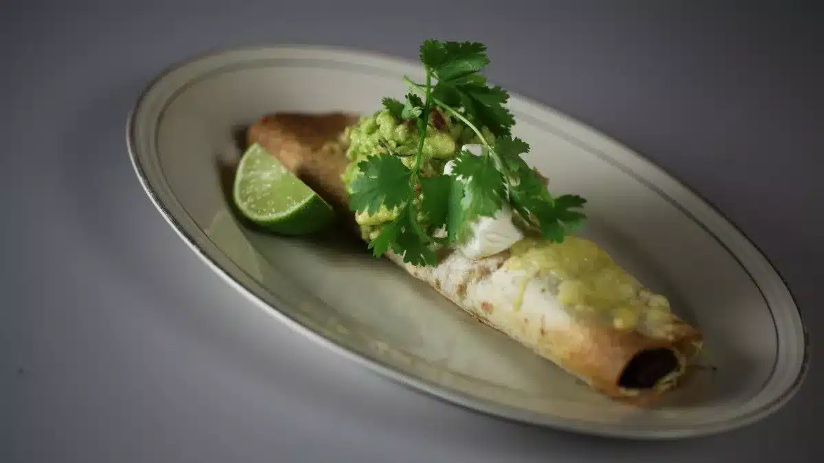 receita Fajitas de vegetais com guacamole