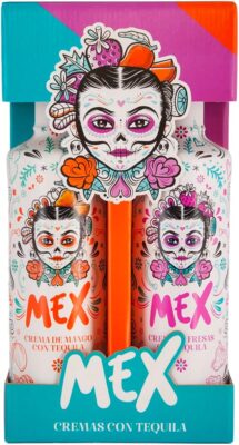 MEX Pack Creme de Morango com Tequila + Creme de Manga com Tequila, ediÃƒÂ§ÃƒÂ£o especial - 2 x 700 ml