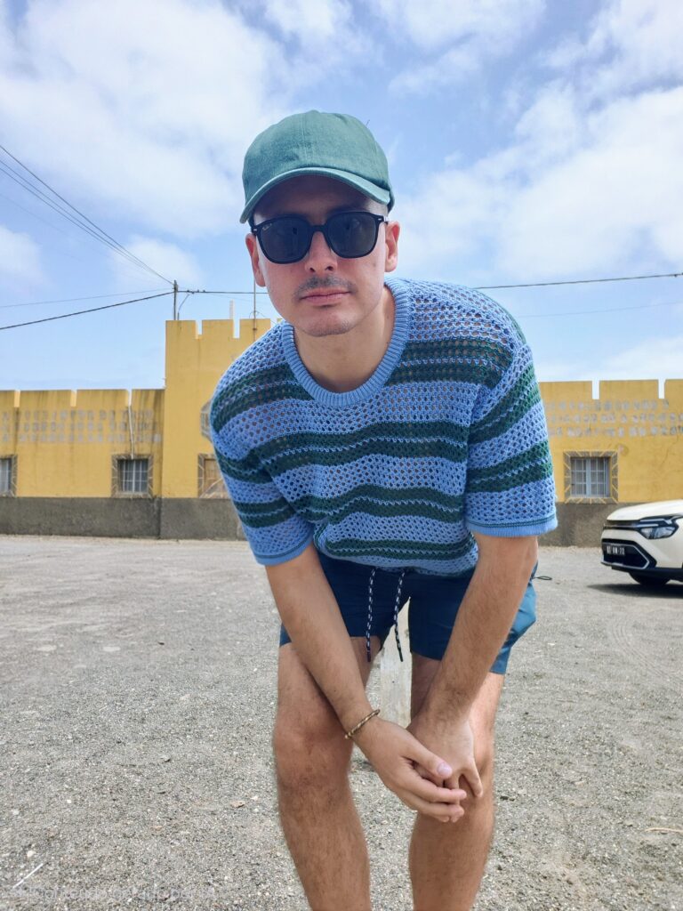 Em visita ao Campo de Concentração do Tarrafal na ilha de Santiago em Cabo Verde