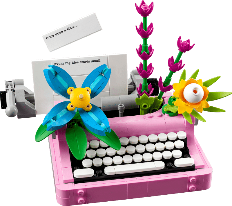 LEGO® Creator 3em1 Máquina de Escrever com Flores (31169) - PVP 29.99 euros