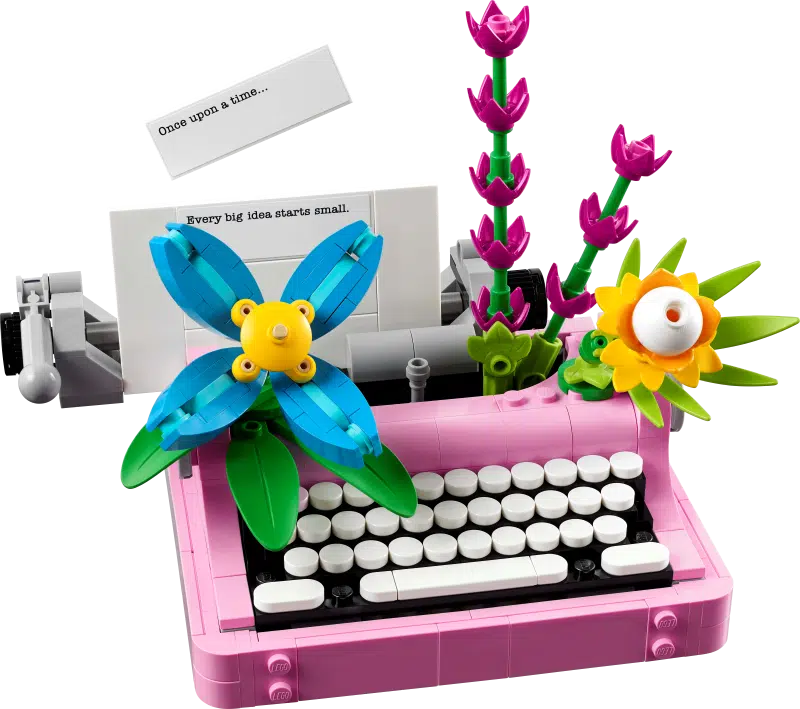 LEGO® Creator 3em1 Máquina de Escrever com Flores (31169) - PVP 29.99 euros