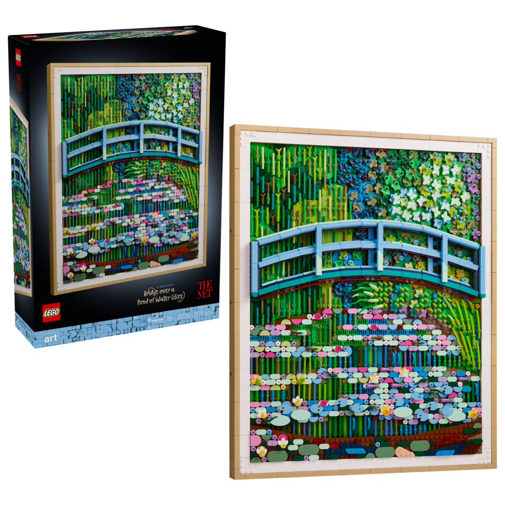 LEGO Art Claude Monet – Ponte sobre um Lago de Nenúfares (31220)