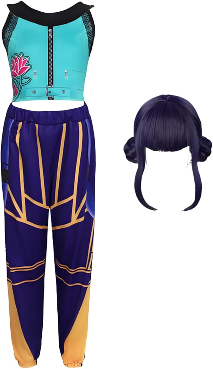 Roupa Halloween Zoey K-Pop Demon Hunters