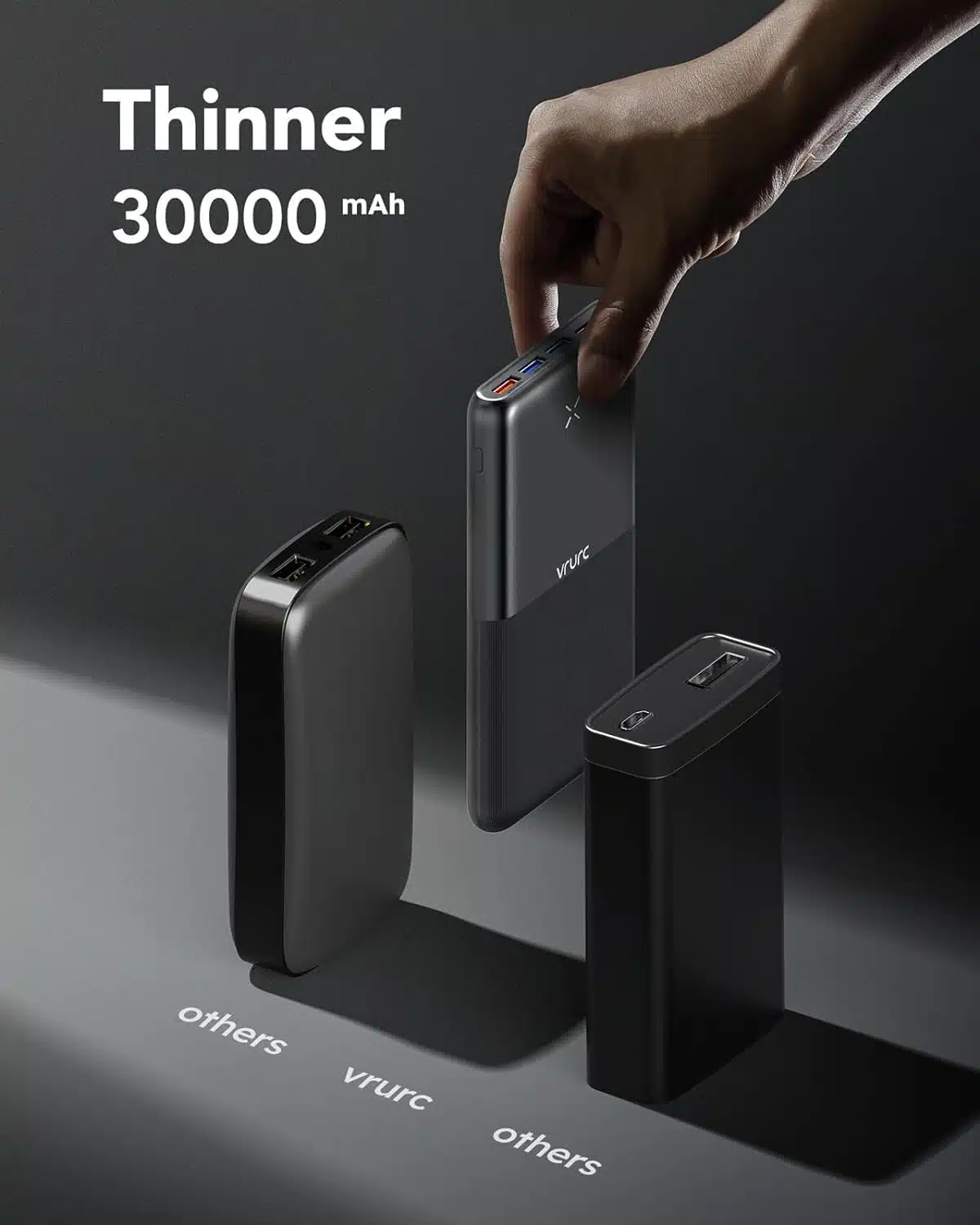 30000 mAh Power Bank, VRURC