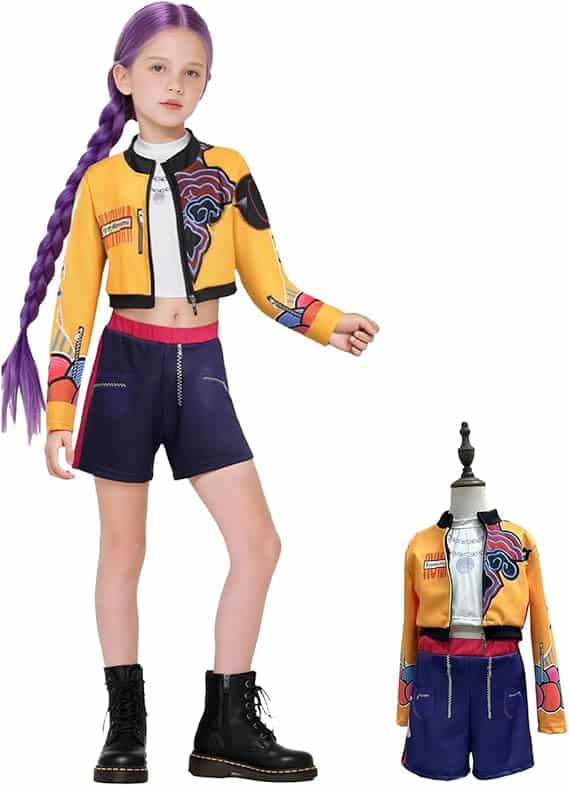 Roupa Halloween Rumi K-Pop Demon Hunters