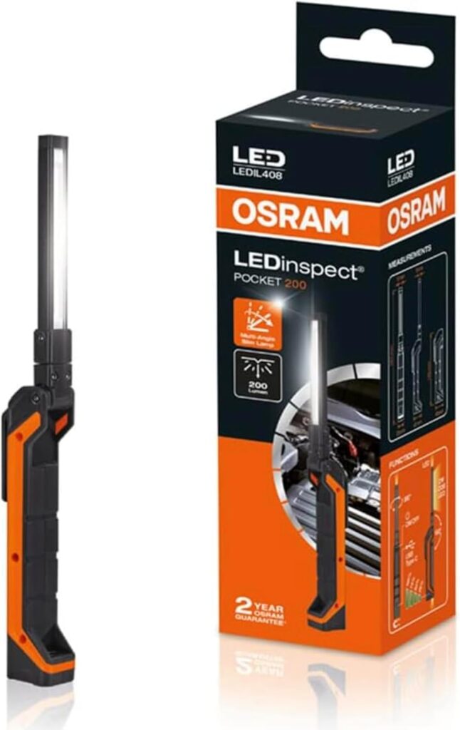 Lanterna LED Osram com embalagem
