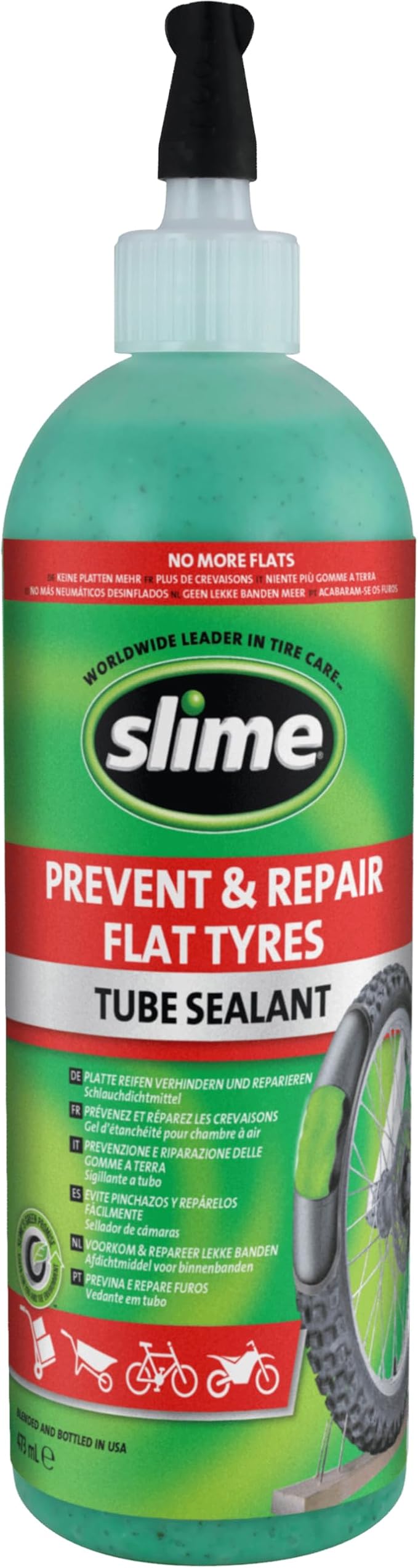 Vedante de pneus para prevenir furos