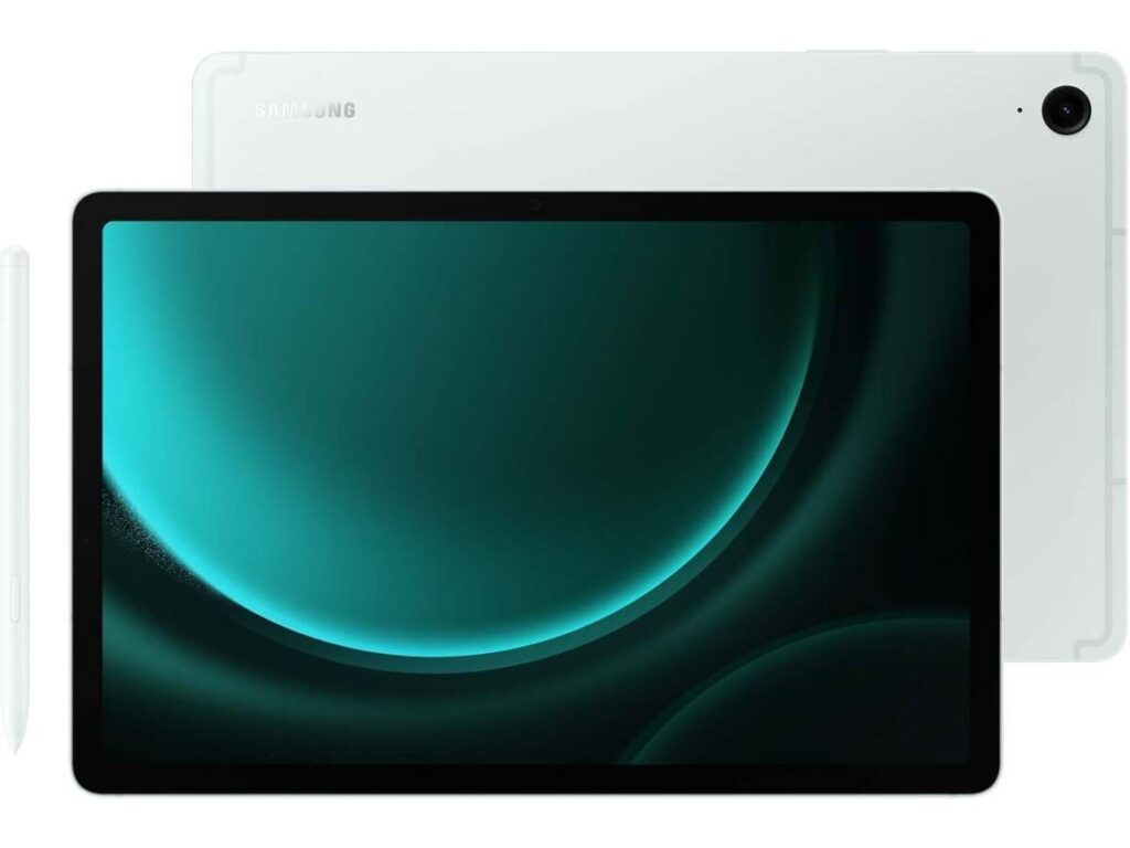 Tablet Samsung branco com caneta stylus