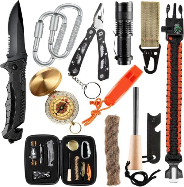Kit de sobrevivência 11 em 1