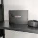 Caixa e bracelete da pulseira inteligente Duckdik Sense.