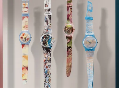 Nova coleção de relógios Swatch x Guggenheim inspirada em obras de Pollock, Monet, Degas e Klee