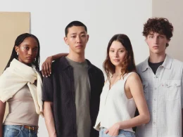 Jovens adultos diversos em moda casual moderna.