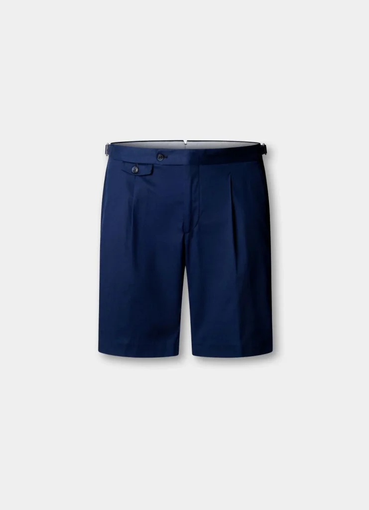 Heckett Nº14 Savile Row classic fit sanderson cotton-silk short pvp 200 euros