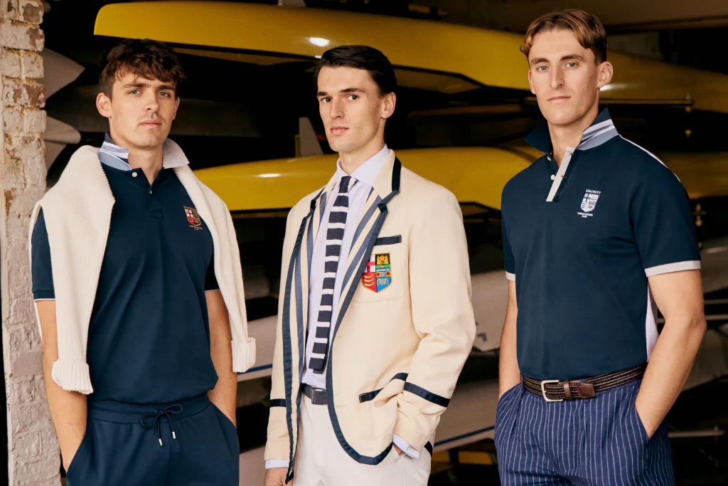 Coleção Hackett Heritage x London Rowing Club Primavera-Verão 2026