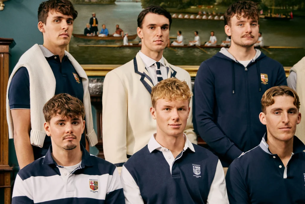 Coleção Hackett Heritage x London Rowing Club Primavera-Verão 2026