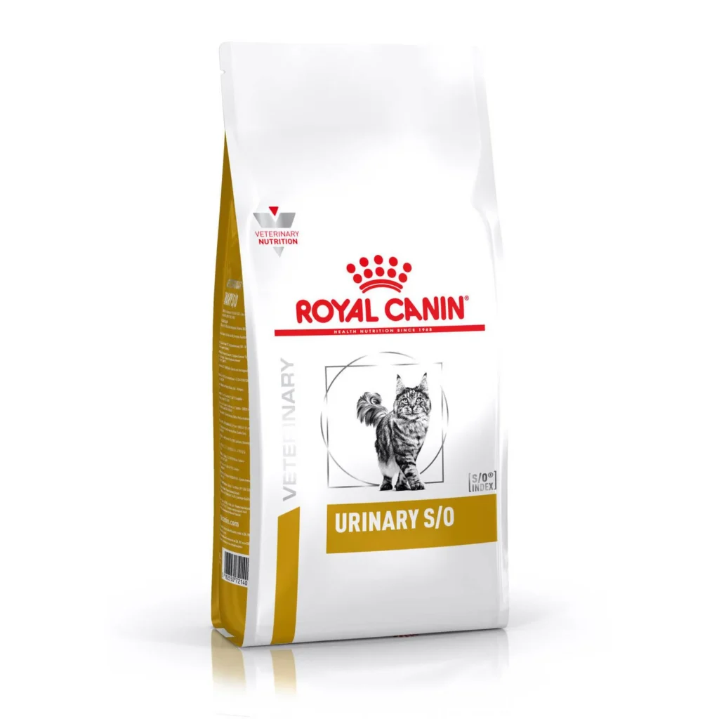 Ração Royal Canin Urinary S/O para gatos.