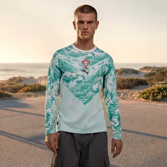 Portugal 2026 Long Sleeve Away Jersey Men