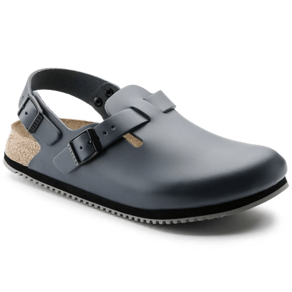 Birkenstock Tokio Super Grip Couro natural - Azul