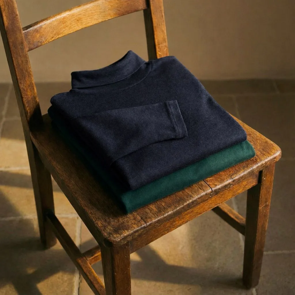 IUMAN Intimissimi Uomo Camisola de Manga Comprida em Lã Merino Gola Alta pvp 59.90 euros