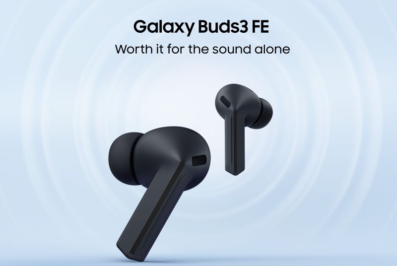 Auriculares sem fios Galaxy Buds3 FE pretos